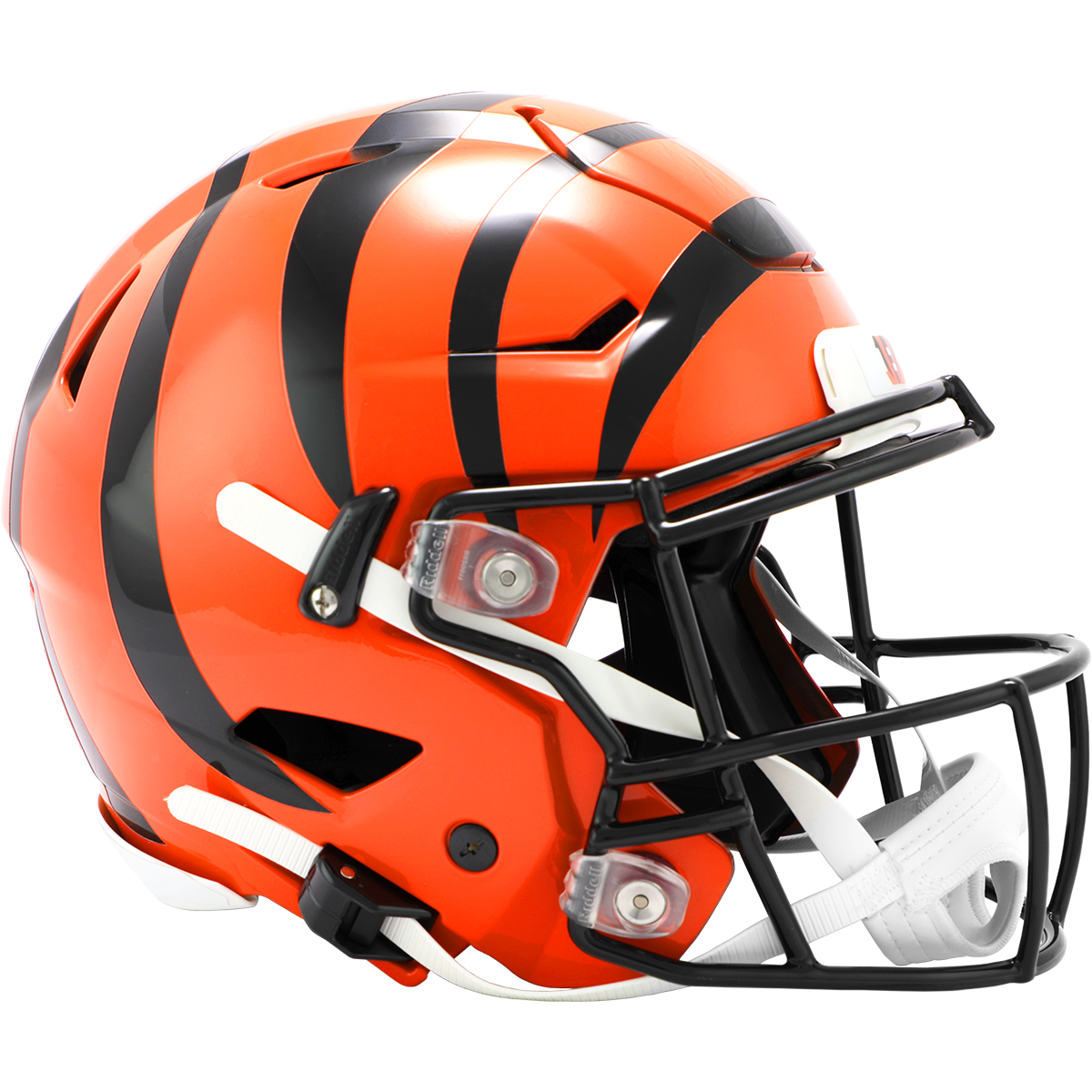 Elbert Ickey Woods Autographed Cincinnati Bengals Helmet –