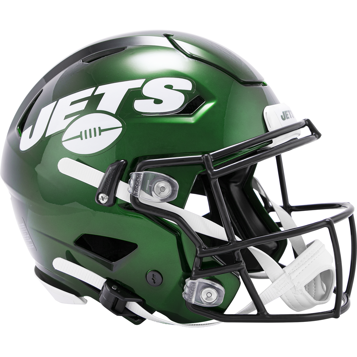 John Riggins Signed New York Jets Eclipse Speed Mini Helmet