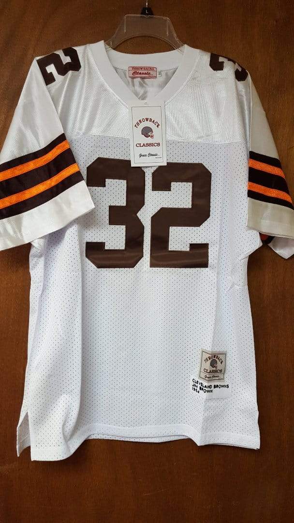 cleveland browns white jersey