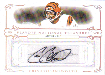 Autographed Football Cards Cris Collinsworth Autographed Football Card