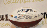 Autographed Footballs Drew Bledsoe Autographed New England Patriots Football