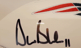 Autographed Footballs Drew Bledsoe Autographed New England Patriots Football