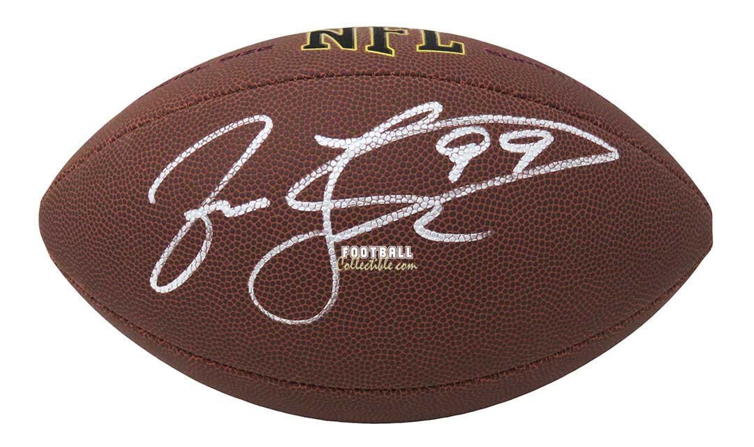 Jason Taylor Autographed NFL Football –