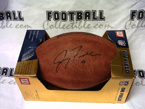 Autographed Footballs Jay Fiedler Autographed Full Size Football