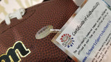 Autographed Footballs Kevin Butler Autographed Official NFL Football