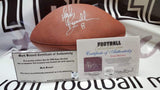 Autographed Footballs Mark Brunell Signed Wilson Leather Football