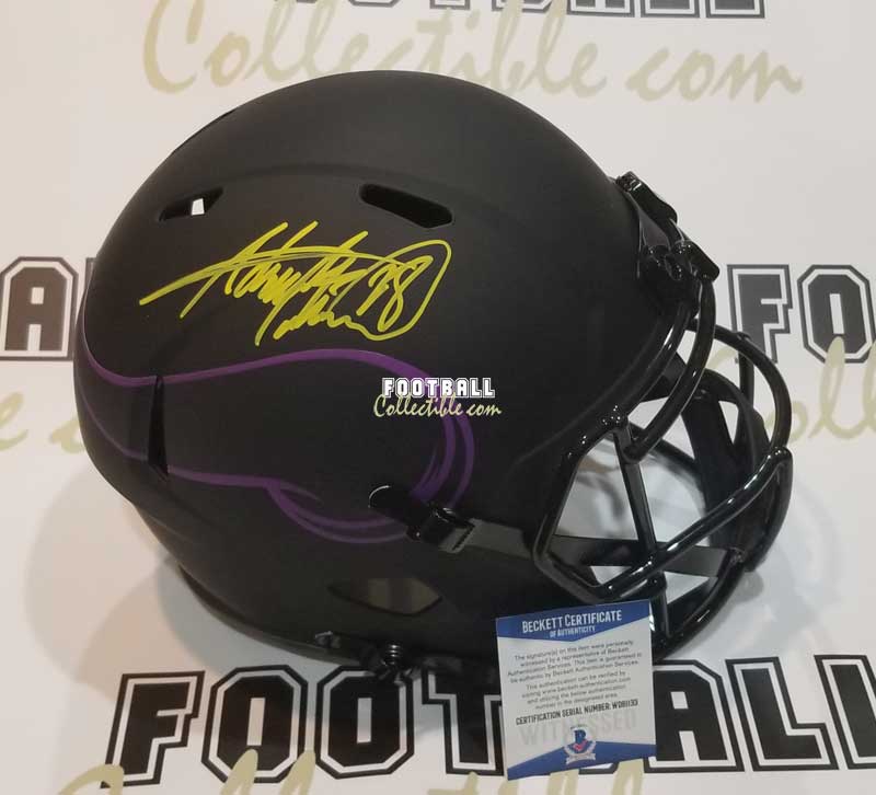 Adrian Peterson Autographed Minnesota Vikings Eclipse Helmet –  FootballCollectible.com