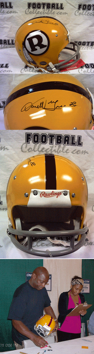 Darrell Green Autographed FS Throwback Helmet –