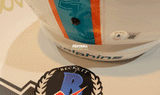 Autographed Full Size Helmets Jason Taylor Autographed Miami Dolphins Helmet