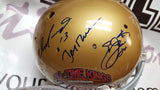 Autographed Full Size Helmets Kings of NFL Helmet Autographed by, Dan Marino, Jerry Rice, Emmitt Smith