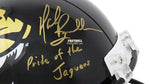 Autographed Full Size Helmets Mark Brunell Autographed Jacksonville Jaguars Helmet