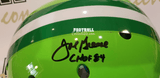 Autographed Full Size Helmets "Mean" Joe Greene Autographed UNT Mean Green Authentic Helmet