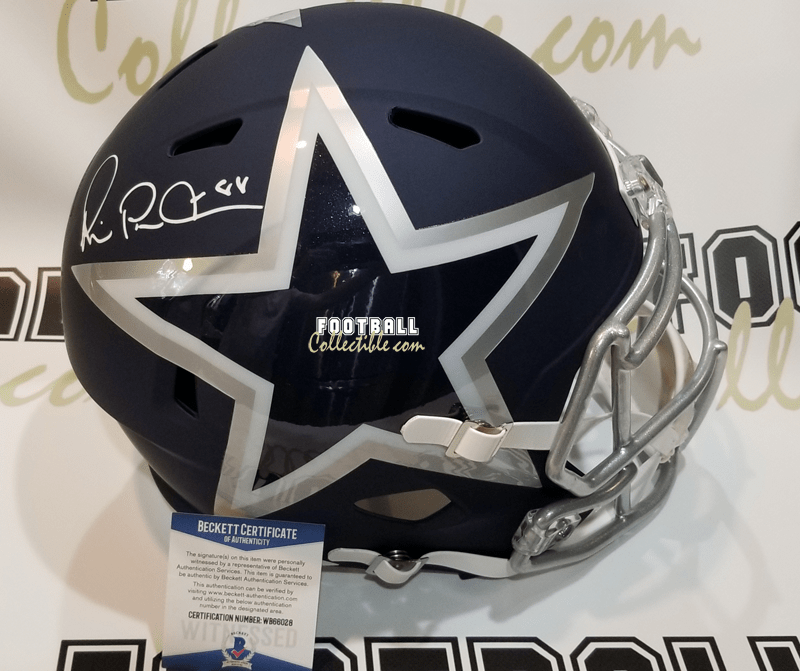 dallas cowboys authentic football helmet Michael Irvin Autographed Riddell AMP Dallas Cowboys Helmet – FootballCollectible.com