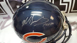 Autographed Full Size Helmets Mike Singletary Signed Chicago Bears Proline Helmet
