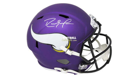 Autographed Full Size Helmets Randy Moss Autographed Minnesota Vikings Helmet