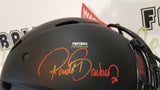 Autographed Full Size Helmets Ronde Barber Autographed Tampa Bay Buccaneers Authentic Eclipse Helmet