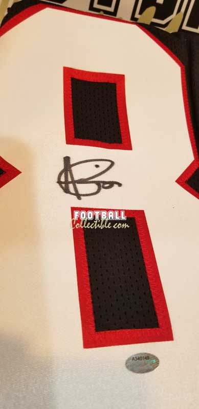 footballcollectible Calvin Ridley Autographed Atlanta Falcons Jersey