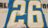 Autographed Jerseys Asante Samuel Jr Autographed Los Angeles Chargers Jersey