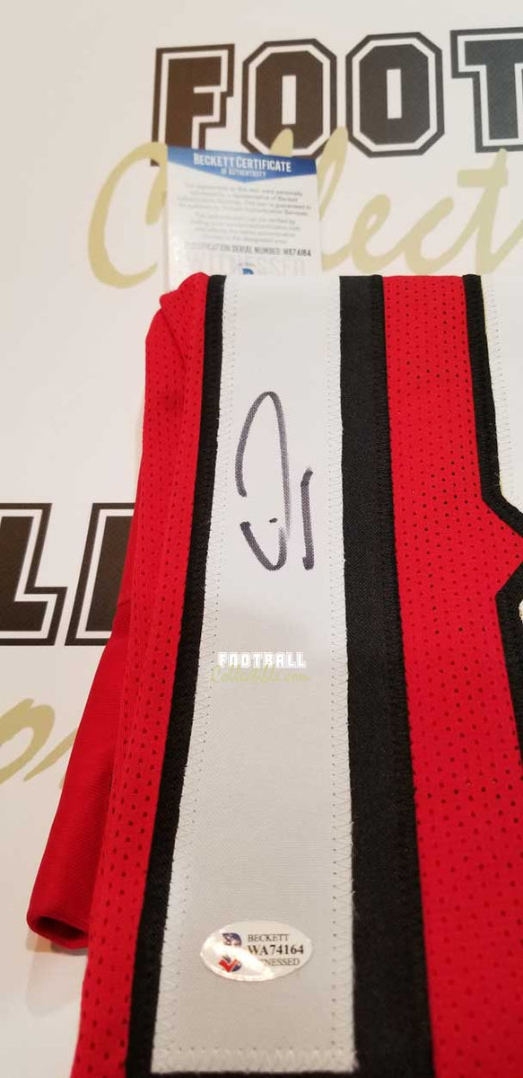 Calvin Ridley Signed Atlanta Custom Black Jersey