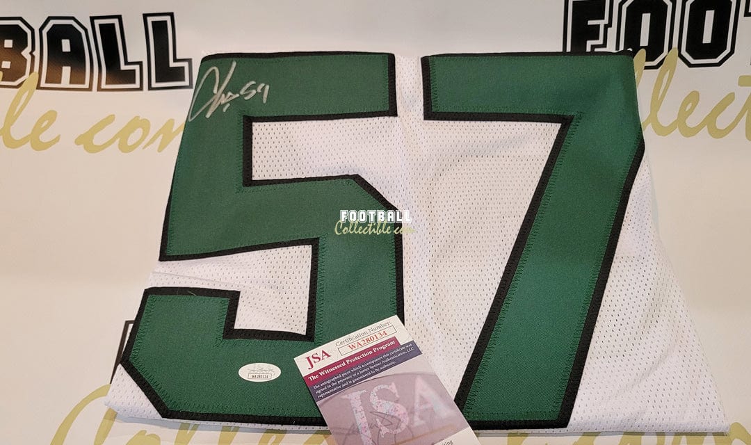 Denzel Mims Autographed New York Jets Football NFL Jersey JSA – Meltzer  Sports