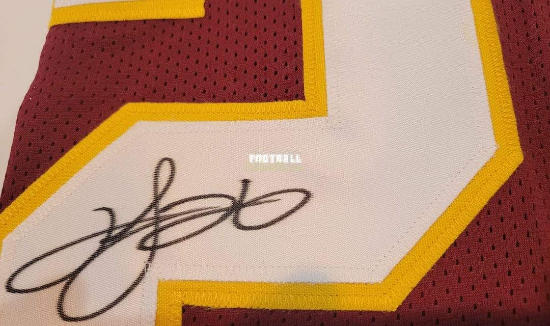 Clinton Portis Autographed Washington Redskins Jersey –