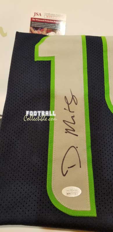 footballcollectible D.K. Metcalf Autographed Seattle Seahawks Jersey