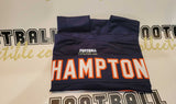 Autographed Jerseys Dan Hampton Autographed Chicago Bears Jersey with Inscription