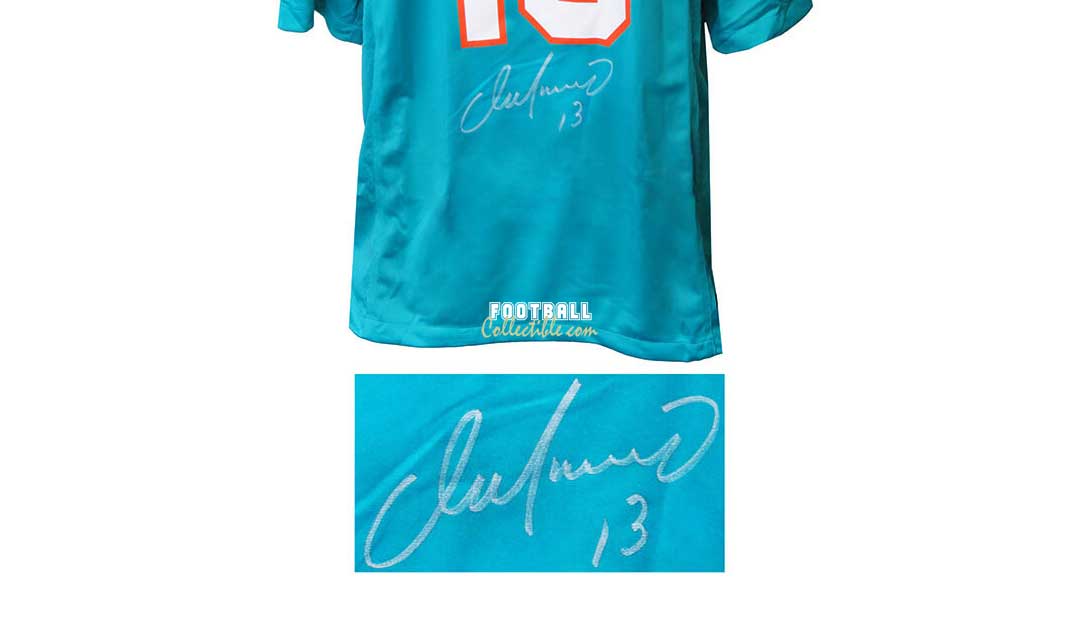 Dan Marino White Miami Dolphins Autographed Player-Issued Jersey