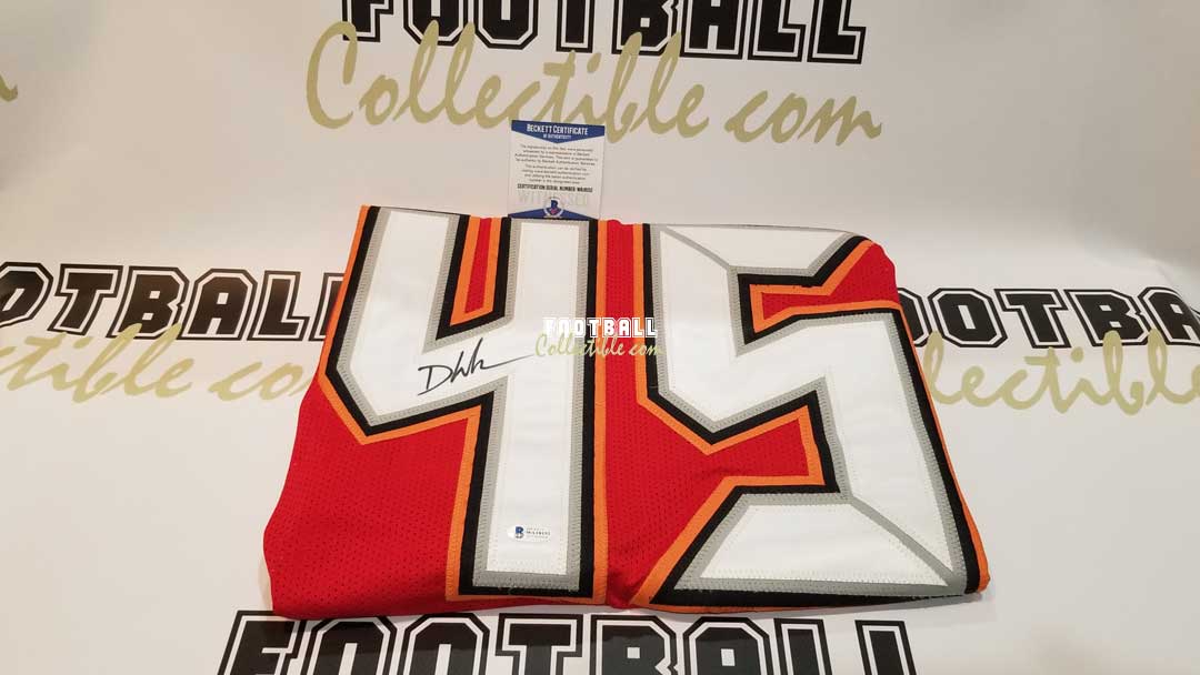 Devin White Autographed Tampa Bay Buccaneers Jersey –