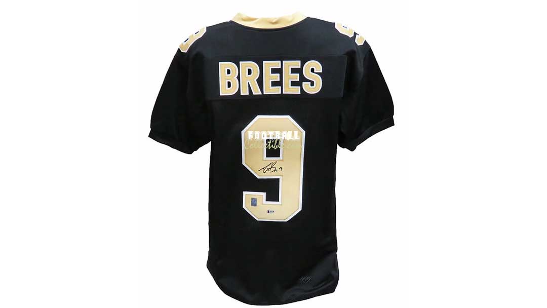 Schwartz Sports Memorabilia Drew Brees Autographed New Orleans Saints Jersey
