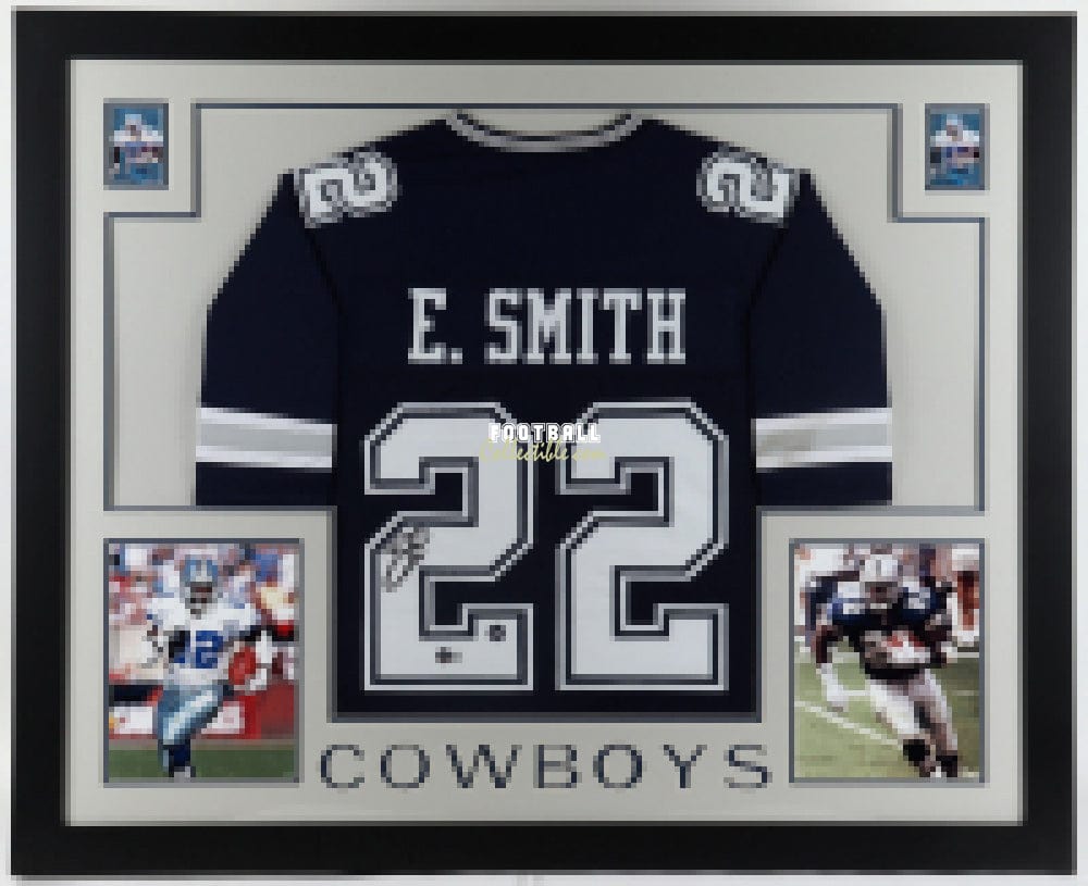 I0054065-Emmitt Smith Autographed Dallas Cowboys Custom Jers