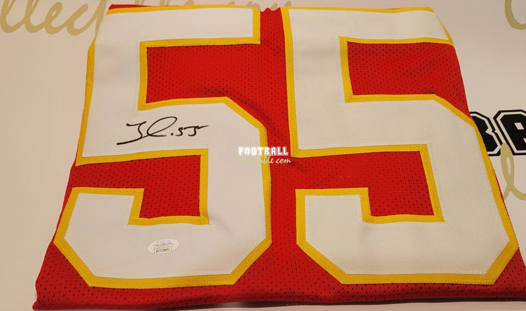 Frank Clark Autographed Kansas City Chiefs Jersey –