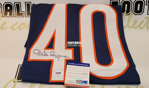 Autographed Jerseys Gale Sayers Autographed Chicago Bears Jersey