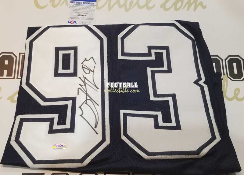 footballcollectible Gerald McCoy Autographed Dallas Cowboys Jersey
