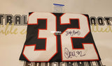 Autographed Jerseys Jamal Anderson Autographed Atlanta Falcons Jersey