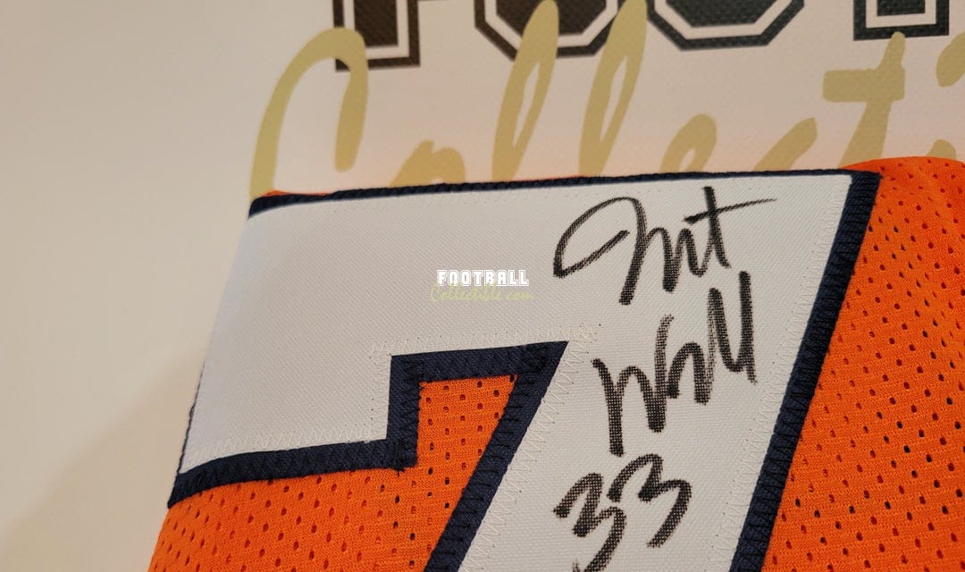 Javonte Williams Autographed Denver Broncos Jersey