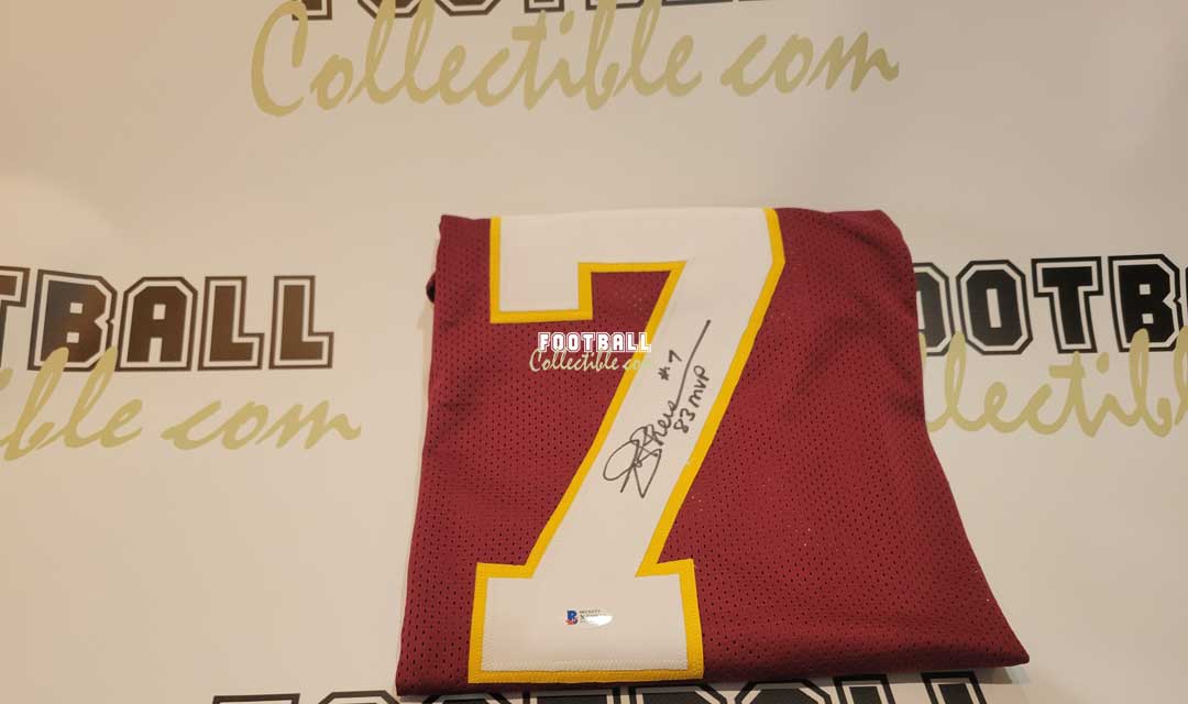 Joe Theismann Autographed Washington Redskins Jersey