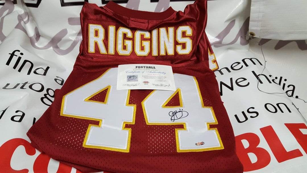 John Riggins Autographed Washington Redskins Jersey –