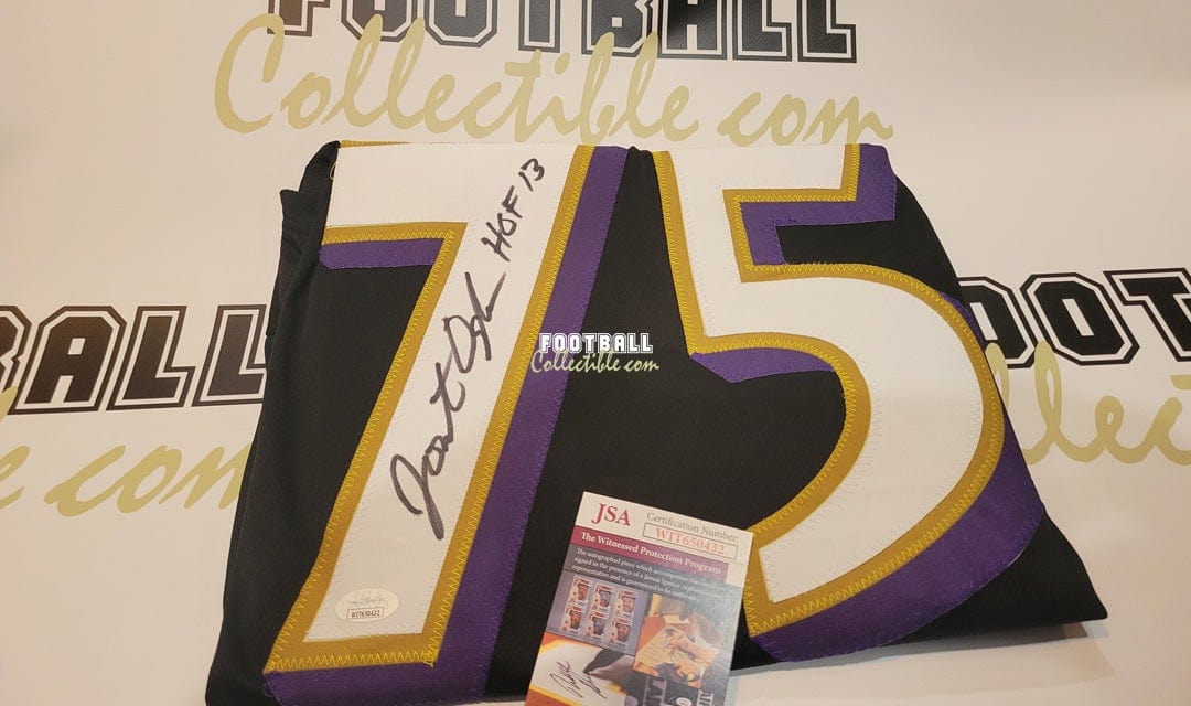 footballcollectible Jonathan Ogden Autographed Baltimore Ravens Jersey