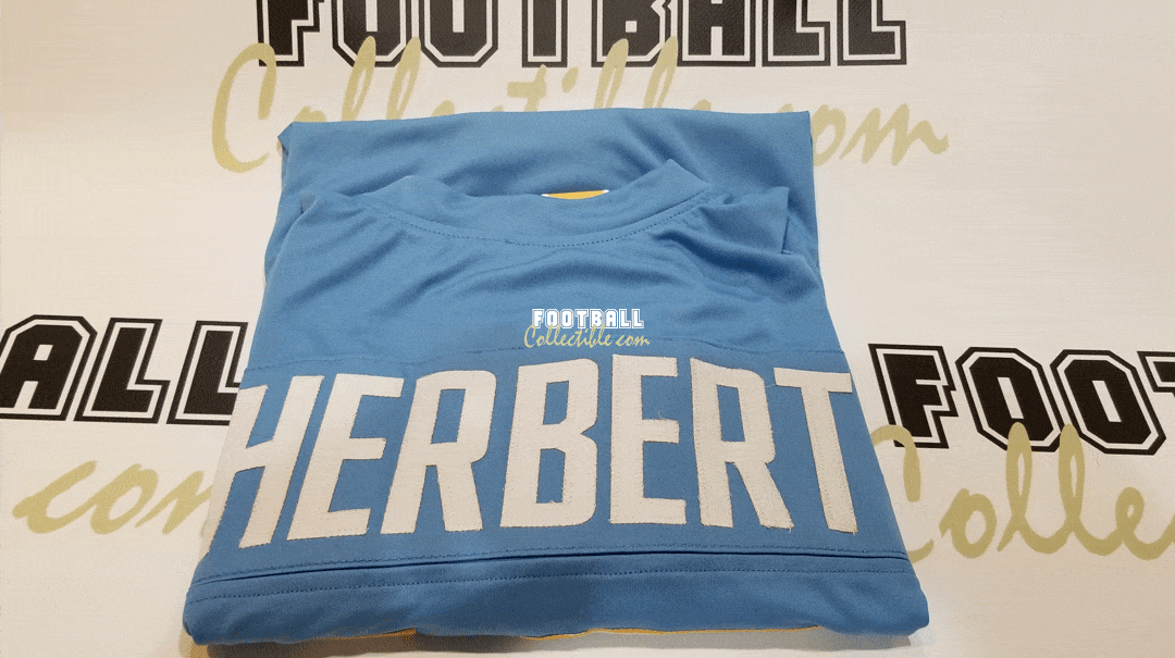 Justin Herbert LA Chargers Hand Rare Signed Autographed NFL Jersey