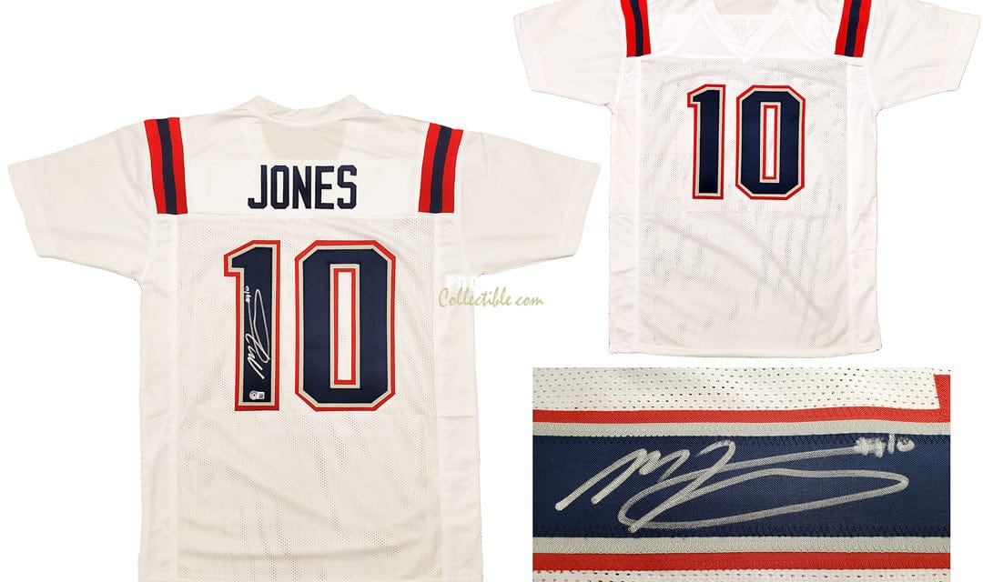 Mac Jones Autographed New England Patriots Jersey –