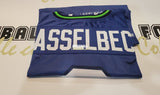 Autographed Jerseys Matt Hasselbeck Autographed Seattle Seahawks Stats Jersey
