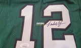 Autographed Jerseys McNabb, Vick, Cunningham, Jaworski Autographed Philadelphia Eagles QB Legends Jersey
