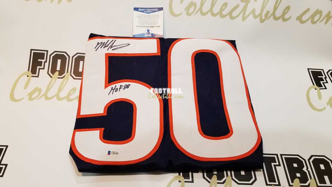 footballcollectible Jim McMahon Autographed Chicago Bears Jersey