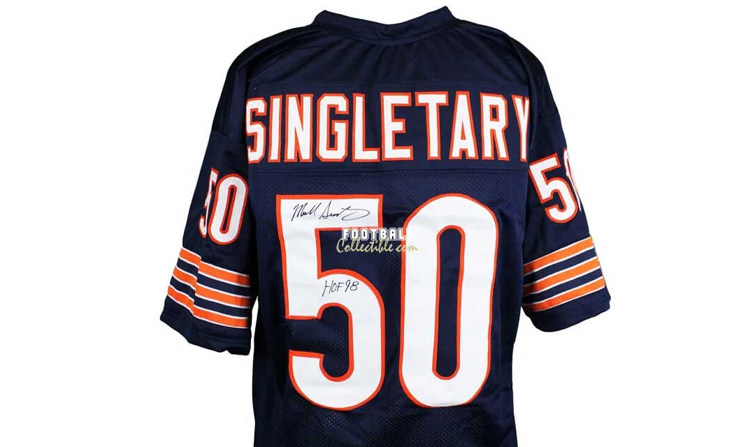 Mike Singletary Autographed Chicago Bears Jersey –