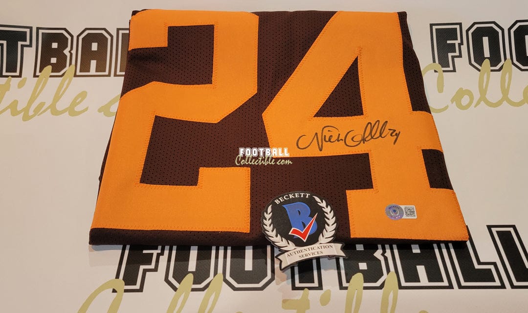 Jarvis Landry Autographed Cleveland Browns Football NFL Jersey JSA –  Meltzer Sports