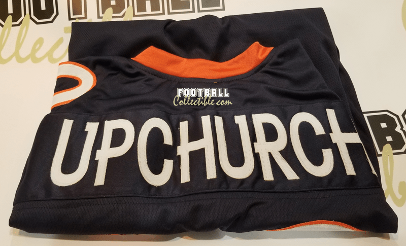 Rick Upchurch Autographed Denver Broncos Jersey –