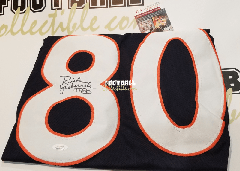 Rick Upchurch Autographed Denver Broncos Jersey –