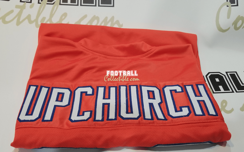 Rick Upchurch Autographed Denver Broncos Jersey