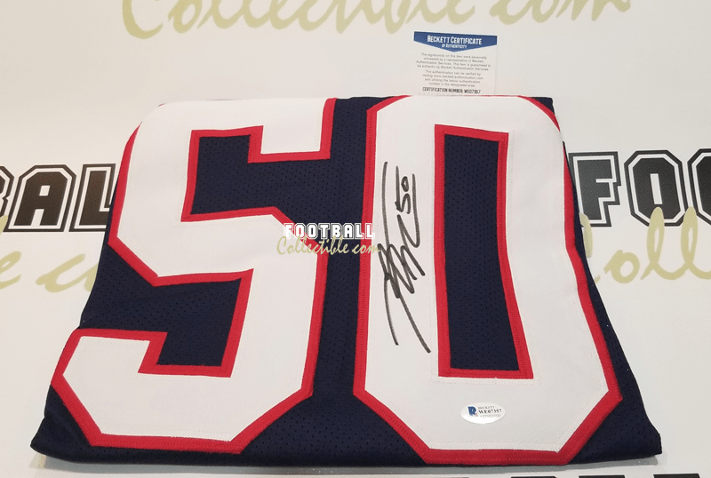Rob Ninkovich Autographed New England Patriots Jersey